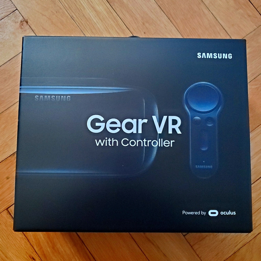 NIB Gear VR with controller